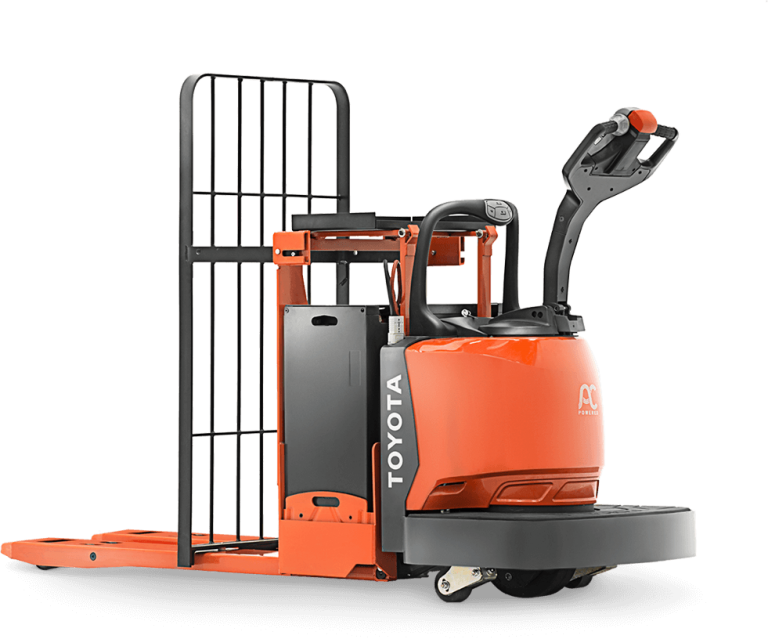 Center-Controlled Rider Pallet Jack - Toyota Forklift Malaysia